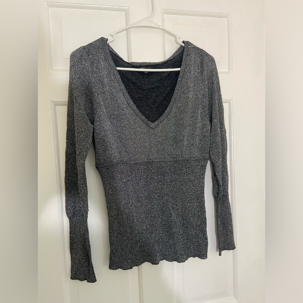 BCBGMaxAzria Long Sleeve Blouse in L